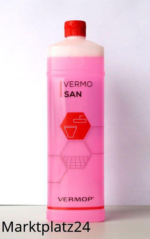 1 Liter Flasche VermoSan ECO Desinfektionsmittel mit umweltfreundlicher Formel.