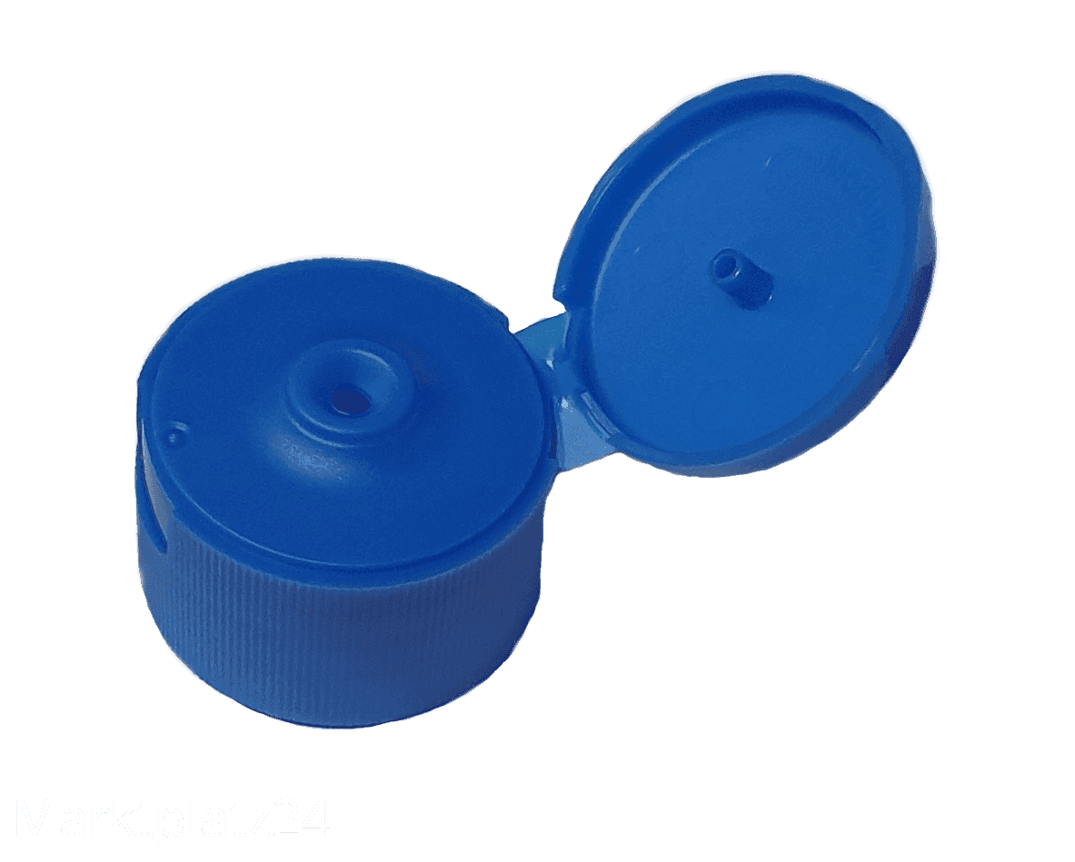 Verschluss, blau, fï¿½r 1L Rundflasche, 1 St, - Marktplatz24