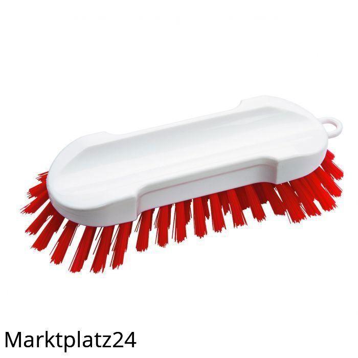 Waschbï¿½rste rund, Polyester PBT, 205x65x30mm, ï¿½0,50mm, transparent, hart, 1 St, - Marktplatz24