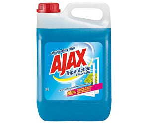 5-Liter-Kanister Ajax Glasrein Kristall Glasreiniger für streifenfreie, glasklare Oberflächen