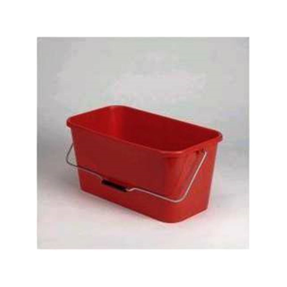 Reinigungsgeräte -Eimer, 12L, rot, 1 St.