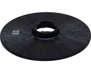 Schwarzer Führungsteller mit 50 cm Durchmesser und TASKI-Logo.