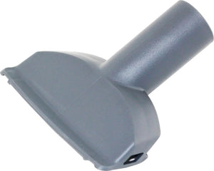 Graue Polsterdüse aus Kunststoff mit 32mm Anschluss.