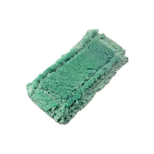 Grünes Mikrofaserpad mit 15mm Fasern und 29cm Breite.