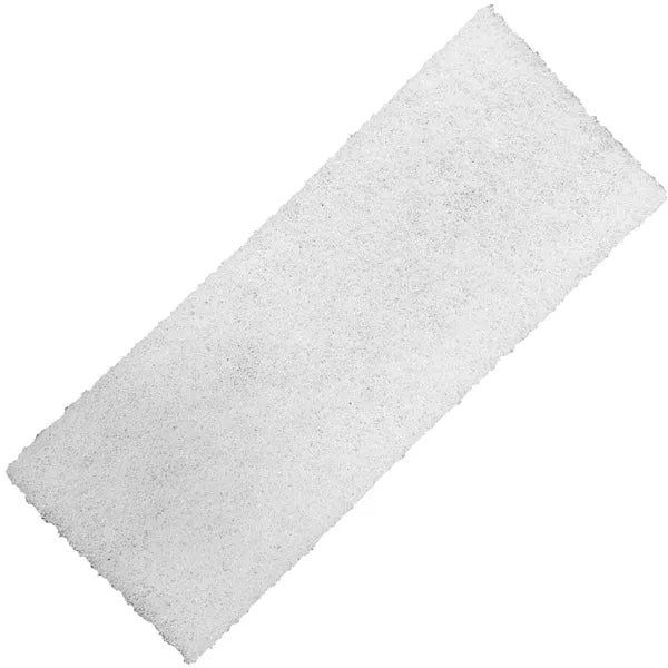 Weißes Schrubbpad, 25cm