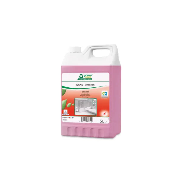Sanet Zitrotan Reiniger in einem 5L Kanister.