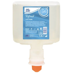 Deb Stoko Clear Foam 1.2L refill cartridge.