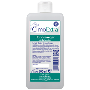500ml Flasche CimoEXTRA Reiniger mit Sprühkopf für Fett- und Schmutzentfernung in der Lebensmittelindustrie