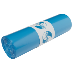 M24–Deiss Emil KG blaue Premium Abfallsäcke 70L LDPE 60my 25 Stück robuste Müllbeutel