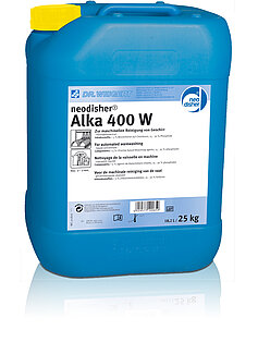 25 kg Kanister Neodisher Alka 400 W für professionelle Reinigung und Desinfektion.