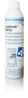 Neoblank Spray in einer 0,40L Dose, geeignet für verschiedene Oberflächenbehandlungen.