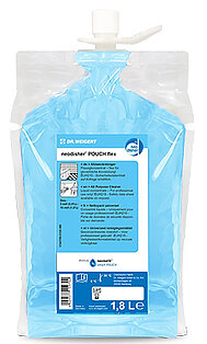 Neodisher Pouch Flex Laborreinigungslösung in einem 1,8L Beutel.