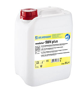 5 liter Euro canister of Neodisher SBN plus cleaning agent for commercial dishwashers.