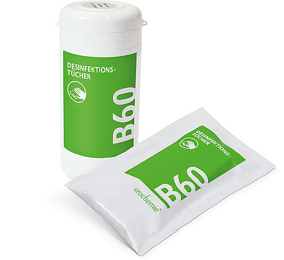 Desinfektion -B 60 Desinfektionstücher; 110 Tü/Dose BAuA-Reg-Nr.: N-53932