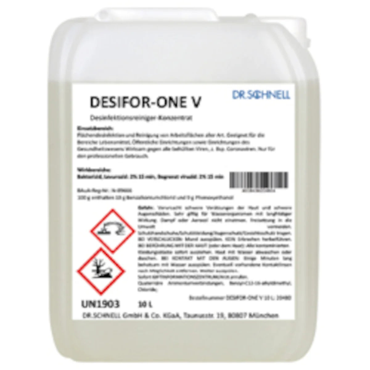 DESIFOR ONE V, 10L Kanister BAuA-Reg-Nr.: N-89666