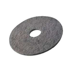 Graues DynaCross Polierpad mit 430mm Durchmesser.