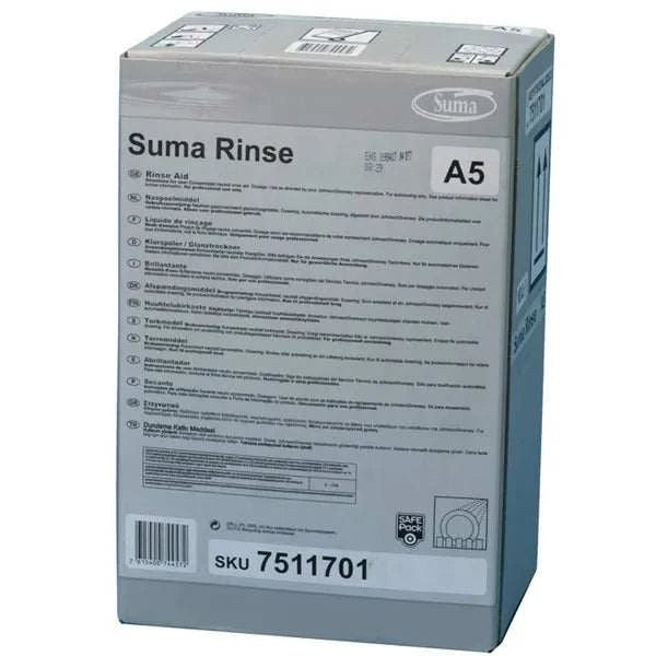 Suma Rinse A5 Klarspülmittel in 10L Safepack for gastronomy.