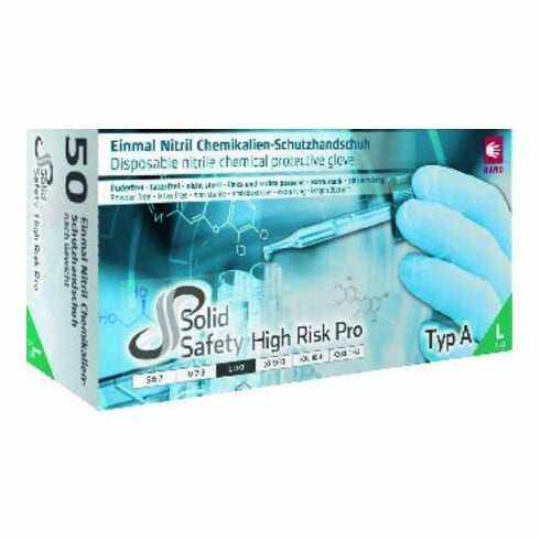 Chemical protection gloves XL, powder-free, non-sterile, 50 pieces – Marktplatz24