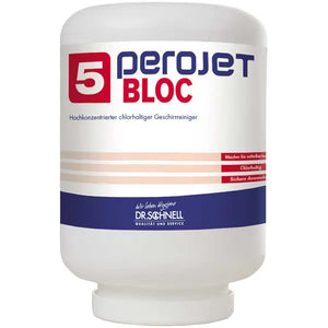 Perojet Bloc 5 drainage gel cartridges in a 4x4kg pack for unclogging drains and pipes.