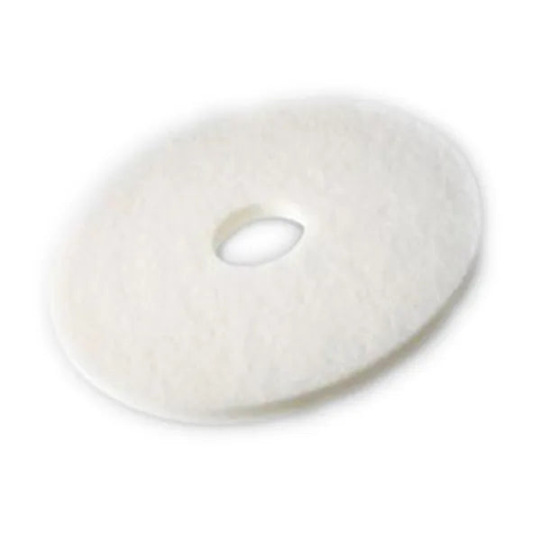 DynaCross Reinigungspad 410mm weiß mit Loch