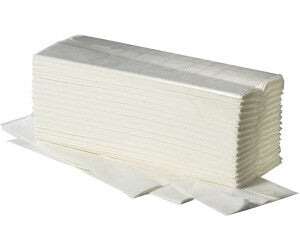 Waschraum -Handtuchpapier Neutralprodukt, 25x23cm, 2lg, weiß, Zickzackfalzung, 15x250 St/Krt