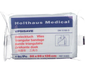 YPSISAVE Dreiecktuch Viskose 96x96x136cm – DIN 13168 Erste Hilfe