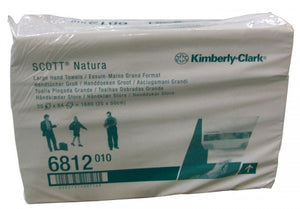 Scott Natura Handtuchpapier, 2-lagig, 25x50cm, 1680 Stück.