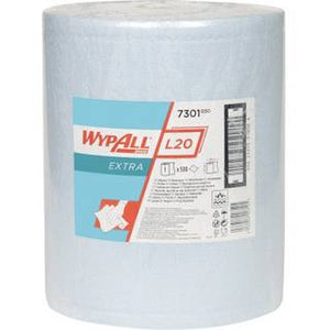 WYPALL L20 Extra+ Wischtücher, blau, 2-lagig, 500 Blatt