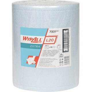 WYPALL L20 Extra+ Wischtücher, blau, 2-lagig, 500 Blatt