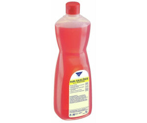 Flasche mit rotem Kalkentferner von KP.PARA