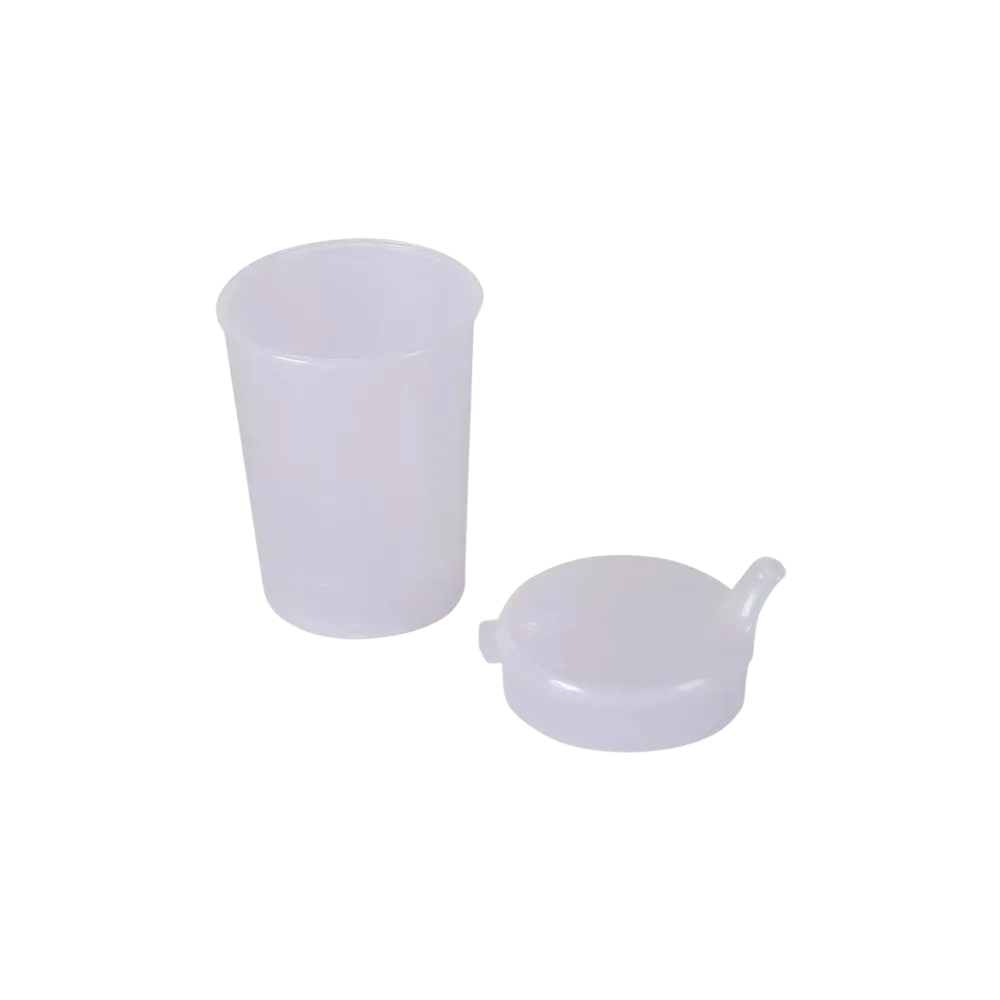 Medizinische Produkte -Schnabeltrinkbecher, Oberteil transparent, 4x4mm, 1 St.
