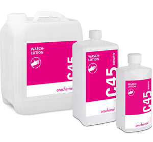 C 45 sensitiv Waschlotion in einem 5L Kanister.