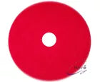 Rotes Pad von Vermop, 25x11 cm, als Schutzunterlage.