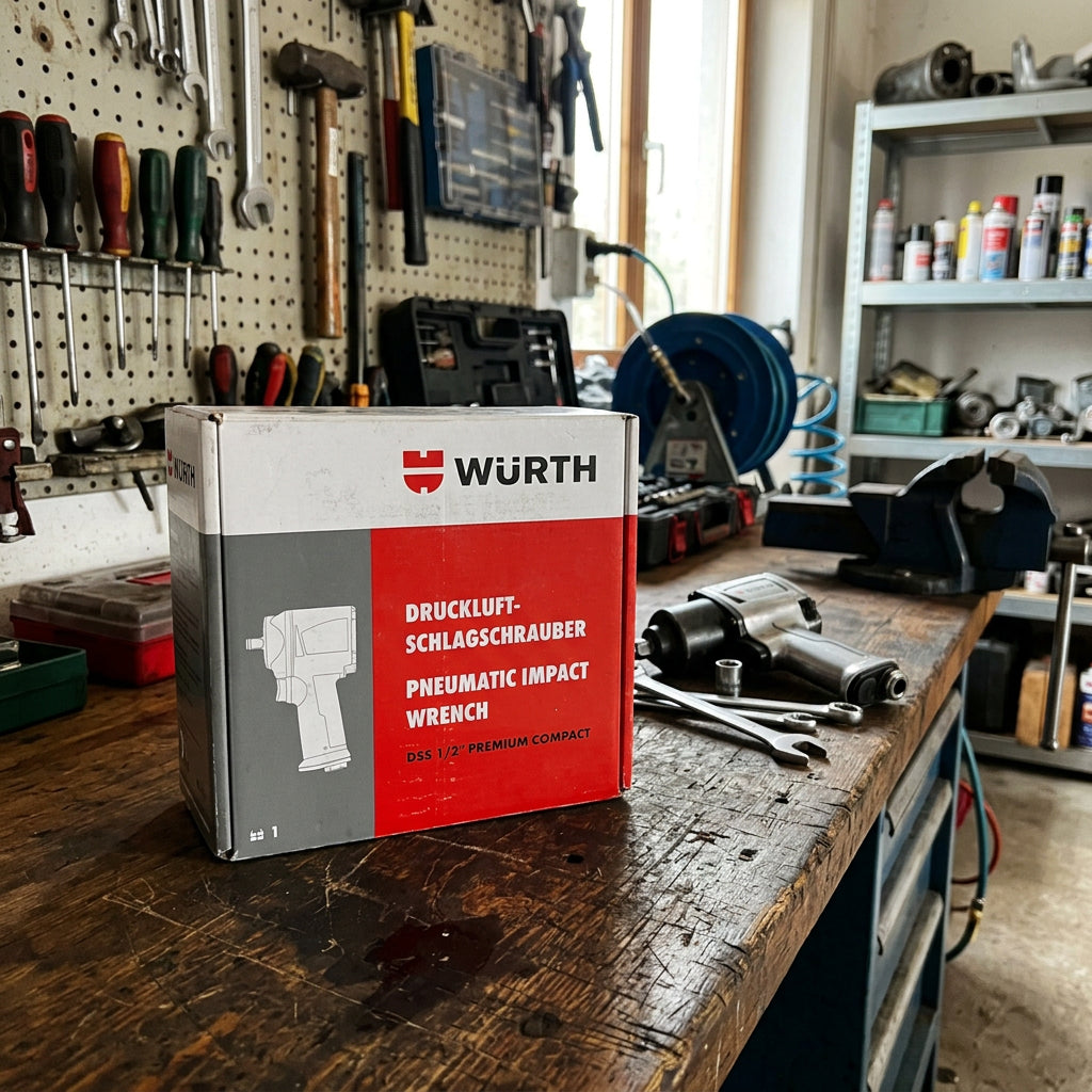 Würth Druckluft-Schlagschrauber DSS 1/2 Zoll Premium Compact