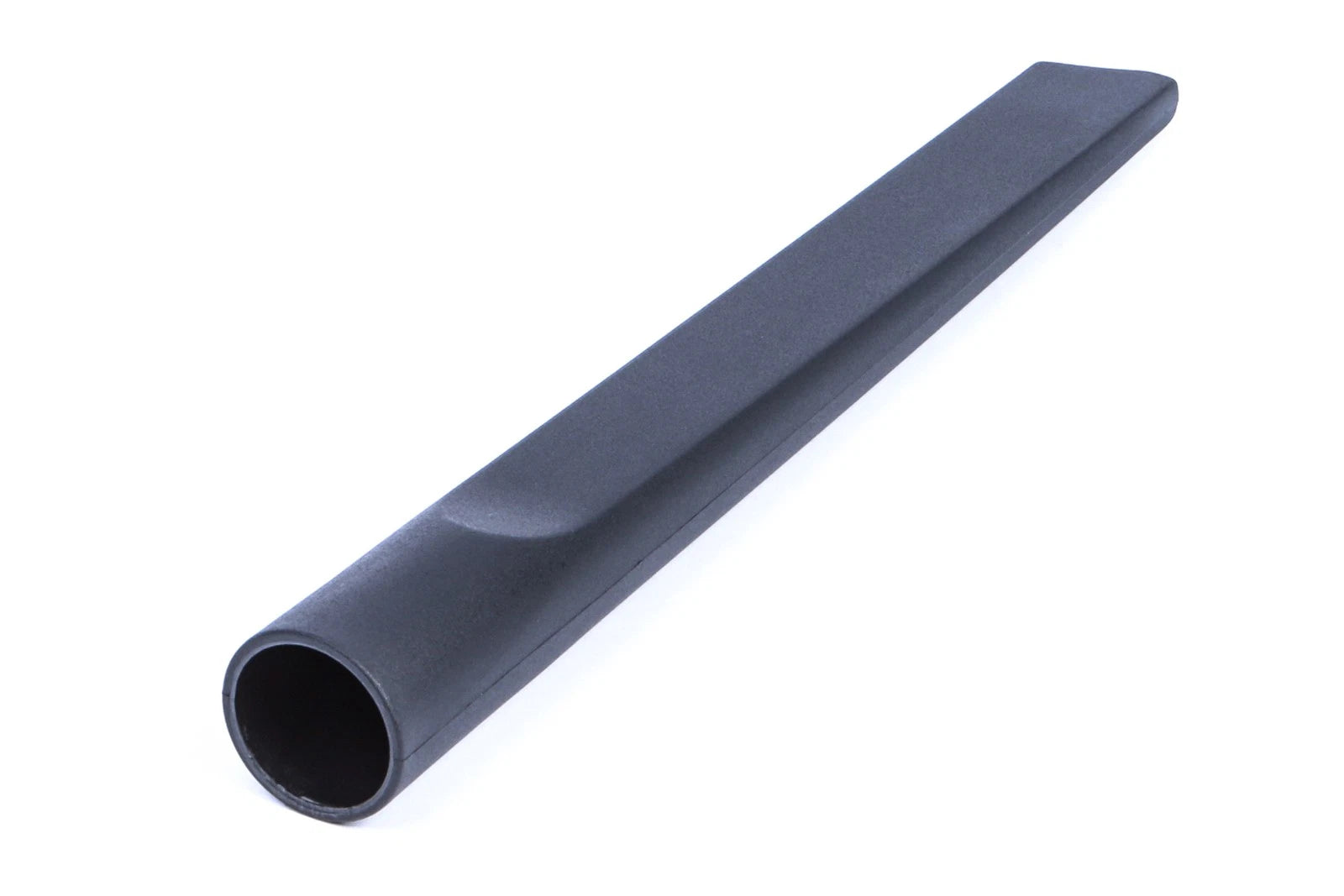Schwarze, flache Fugendüse für Staubsauger mit 32mm Durchmesser.