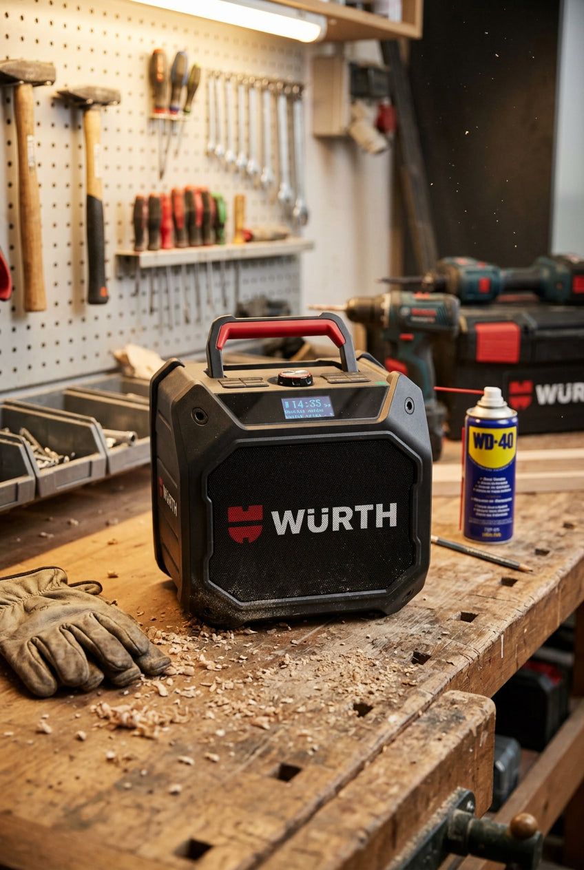 Würth Akku-Baustellenradio BR 18-DAB+ M-CUBE