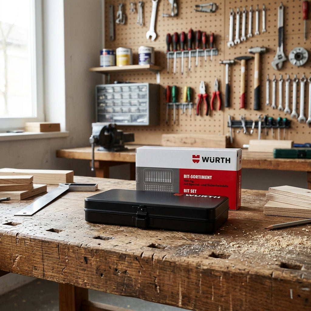 Würth Bit-Sortiment 105-teilig in Metallsortierbox