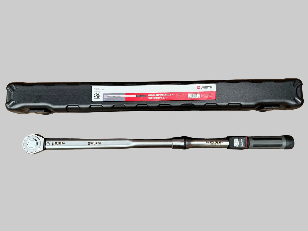 Würth Drehmomentschlüssel 3/4 Zoll, 80–400 Nm