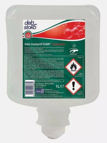 خرطوشة InstantFOAM Complete TF سعة 1 لتر، رقم تسجيل BAuA: N-59753