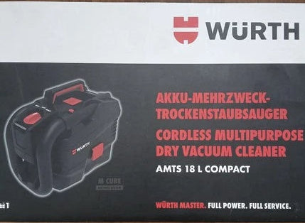 Würth Akku-Trockensauger AMTS 18 L COMPACT