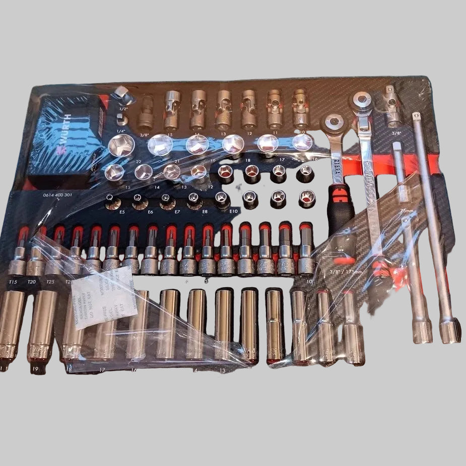 Würth System-Sortiment 8.4.1, Steckschlüssel 3/8 Zoll, 102-teilig