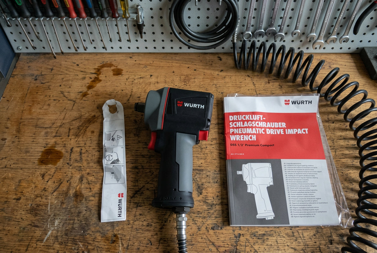 Würth Druckluft-Schlagschrauber DSS 1/2 Zoll Premium Compact