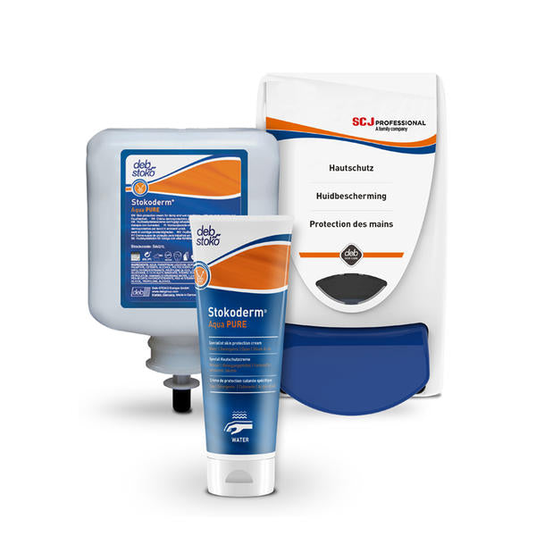 Inkontinenzsysteme -Stokoderm aqua sensitive, Hautschutz, unparfümiert, 500ml Fl. mit Pumpe