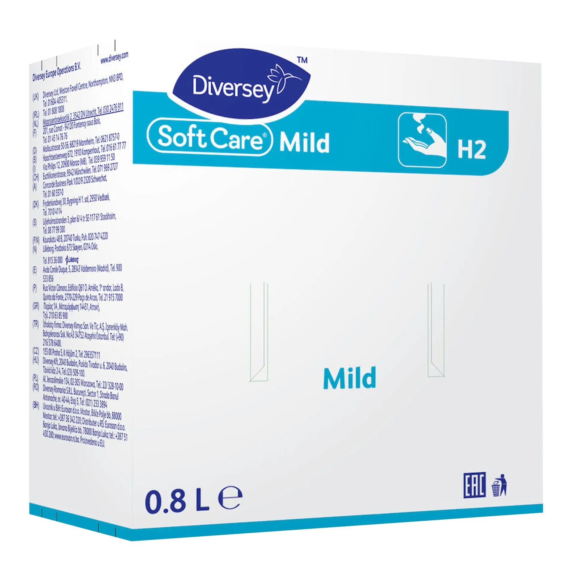 Soft Care Mild H2 Reinigungskartusche mit 0.8 L Inhalt.