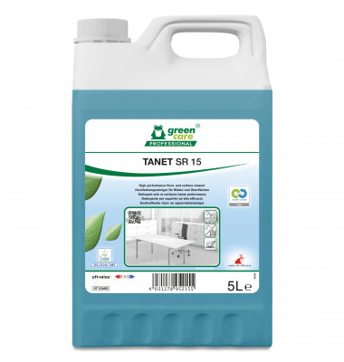 Tanet SR 15 Reiniger in einem 5L Kanister für professionelle Reinigung.