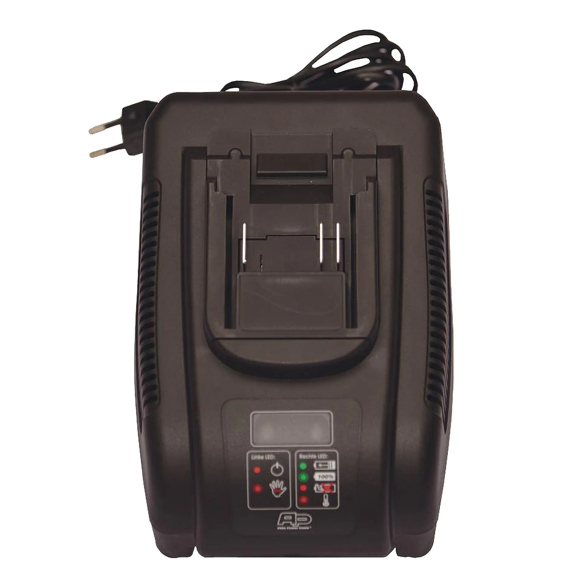 Taski Ladegerät Set EURO mit Eurostecker und Ladeanzeigen.