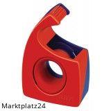 TESA 57443 HANDABROLLER 19MMX10M ROT/BL