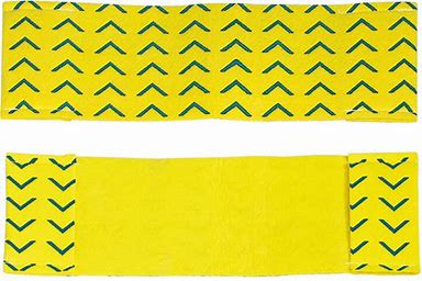 Reinigungsgeräte -Einwegmopp Fast Wish, 50cm, gelb-blau, 1 St.
