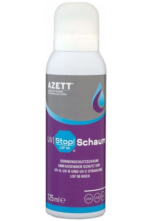 UV Stop Schaum 50 Sonnenschutz Schaum 125 ml