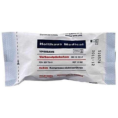 YPSISAVE Verbandpäckchen Klein 6x8cm Steril – Wundversorgung